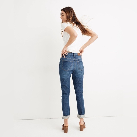 Madewell High-Rise Slim Boyjean - Picture 4 of 8